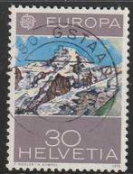 Zwitserland 1975 1050 Europa 30c, Gest, Postzegels en Munten, Postzegels | Europa | Zwitserland, Ophalen of Verzenden, Gestempeld