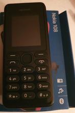 Nieuw! 25 euro!Nokia Seniore Telefoon model 108, Verzenden, Zwart, Fysiek toetsenbord, Nieuw
