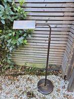 Vintage - Vloerlamp - Leeslamp -Notaris vloerlamp - Brons, Ophalen, Gebruikt, 100 tot 150 cm, Metaal