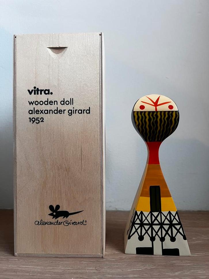 Vitra Wooden Doll No. 13 incl. box, Huis en Inrichting, Woonaccessoires | Wanddecoraties, Zo goed als nieuw, Ophalen of Verzenden
