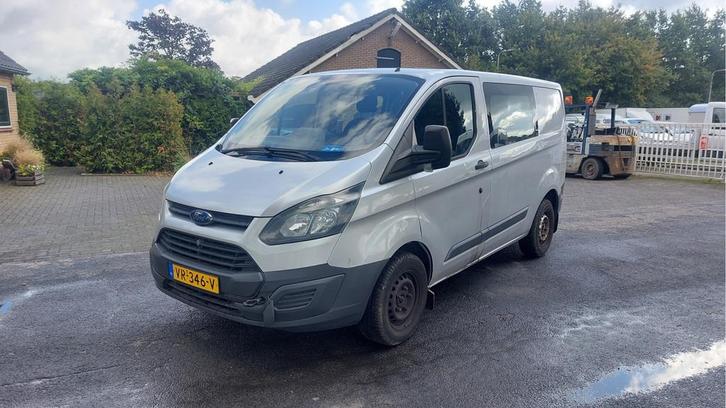 Ford Transit Custom 270 2.2 TDCI L1H1 Trend DC AIRCO BJ 2015, Auto diversen, Schadeauto's, Ford, Handgeschakeld, Diesel, Overige carrosserieën
