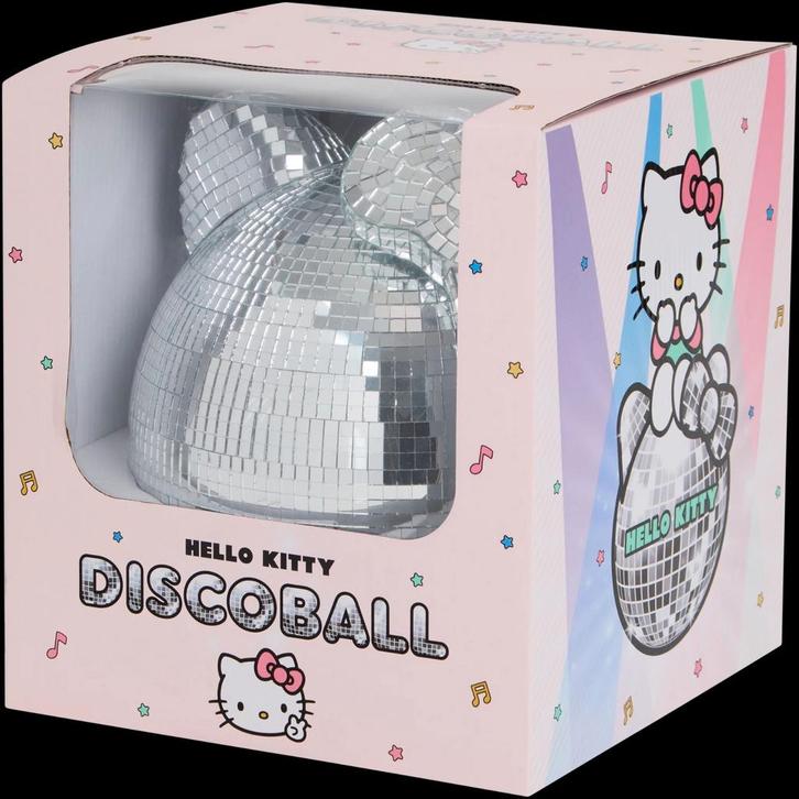 Hello Kitty Discobal - Limited Edition!, Huis en Inrichting, Lampen | Hanglampen, Nieuw, Minder dan 50 cm, Glas, Kunststof, Ophalen of Verzenden