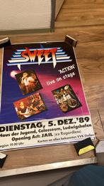 THE SWEET - concert poster uit 1989 - Iron Maiden, Verzamelen, Posters, Ophalen of Verzenden, A1 t/m A3, Muziek, Rechthoekig Staand