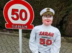 Sarah pop compleet gekleed in 50 t-shirt + hoedje naar keuze, Nieuw, Ophalen, Verjaardag