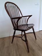 4 Windsor stoelen met armleuning, Huis en Inrichting, Ophalen, Bruin, Vier, Hout