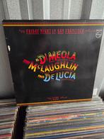 Jazz lp MEOLA/McLAUGHLIN/DE LUCIA: FRIDAY NIGHT IN SAN FRANC, 1980 tot heden, Ophalen of Verzenden, Zo goed als nieuw, 12 inch