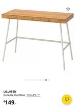 Lillasen bamboe bureau ikea, Ophalen, Gebruikt