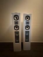 Quadral Platinum M5 wit - Vloerstaande speaker, Audio, Tv en Foto, Luidsprekers, Zo goed als nieuw, 120 watt of meer, Front, Rear of Stereo speakers