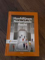 Hoofdlijnen Nederlands Recht, Ophalen of Verzenden, Gamma, Nieuw, WO