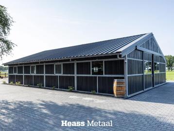 Buitenstal 14x10m | 6 paardenboxen 3.5x3.5 | Paardenstal |  beschikbaar voor biedingen