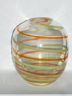 Oranje/Gele Slingervaas Glas, Ophalen