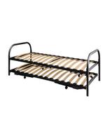 Onderschuifbed Dubbel Divan, Huis en Inrichting, Ophalen, Gebruikt, 90 cm, Eenpersoons