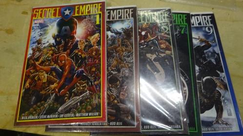 Secret Empire 1 t/m 10, Boeken, Strips | Comics, Zo goed als nieuw, Meerdere comics, Amerika, Ophalen of Verzenden