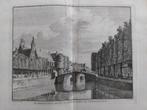 65,68 / De Brede brug , Beurs en kleine kerk in Zierikzee, Antiek en Kunst, Ophalen of Verzenden