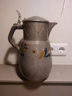 Grote West Germany bierkan 284-35 met tinnen deksel – in zee, Antiek en Kunst, Antiek | Keramiek en Aardewerk, Ophalen of Verzenden