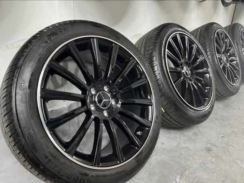 19 inch Mercedes Vito velgen met Goodyear zomerbanden + tpms, Auto-onderdelen, Banden en Velgen, Banden en Velgen, Zomerbanden