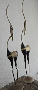 2 gazelle sculpturen, Antiek en Kunst, Ophalen