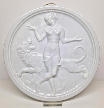 Rosenthal Ferdinand Liebermann wandbord / plaquette 1918. beschikbaar voor biedingen