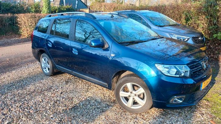 Dacia Logan MCV 0.9 Tce 90pk Bi-fuel S&S 2018 Blauw, Auto's, Dacia, Particulier, Logan MCV, ABS, Airbags, Airconditioning, Bluetooth