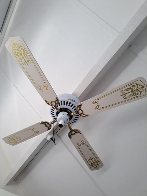 plafondventilator met lampfitting, Witgoed en Apparatuur, Ventilatoren, Gebruikt, Plafondventilator, Ophalen of Verzenden