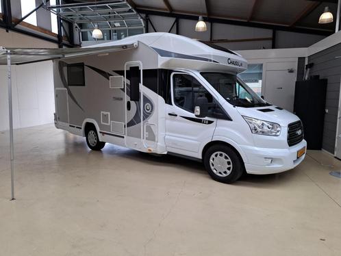2019 Chausson Titanium 758 170PK AUTOMAAT Queensbed 43000Km, Caravans en Kamperen, Campers, Bedrijf, Half-integraal, tot en met 4