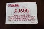 YAMAHA XJ600 1990 owner's manual bedienungs anleitung, Motoren, Handleidingen en Instructieboekjes, Yamaha
