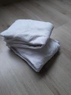2 witte moltons voor ledikant, Jongetje of Meisje, Wit, Overige typen, Ophalen of Verzenden