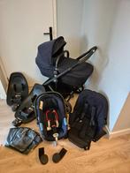 Cybex babyset - Balios S 3-in-1 kinderwagen + 2x isofix base, Kinderen en Baby's, Kinderwagens en Combinaties, Gebruikt, Verstelbare duwstang