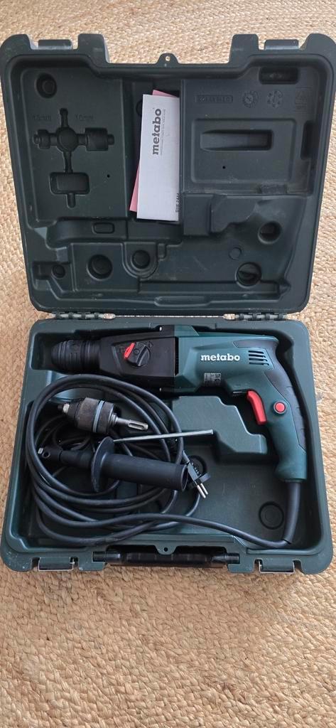 Metabo Klopboormachine BHE 2444, Doe-het-zelf en Verbouw, Gereedschap | Boormachines, Zo goed als nieuw, Boormachine, Ophalen of Verzenden