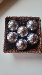 jeu de boules ballen 6 stuks, Ophalen, Gebruikt