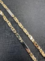 14k Gouden Valentino Ketting ITALY, Ophalen of Verzenden, Zo goed als nieuw, Goud