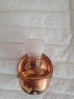 Antieke Koperen Olielamp, Ophalen of Verzenden