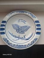 Delfts Blauw Asbak - Café De Adelaar. Diameter 205 mm, Antiek en Kunst, Antiek | Keramiek en Aardewerk, Ophalen of Verzenden