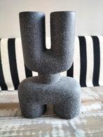 Organisch vaasje 26, Ophalen, Zwart, Aardewerk of Porselein, Zo goed als nieuw