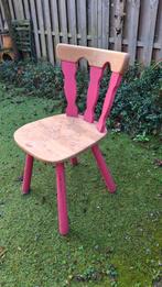 5 cafe stoelen, Ophalen, Gebruikt, Bruin, Vijf, Zes of meer stoelen