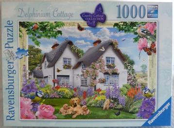 Puzzel Delphinium Cottage Ravensburger beschikbaar voor biedingen