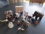15 olifantjes van diverse mooie materialen, Ophalen of Verzenden, Gebruikt, Dier