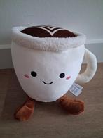 Knuffel kop espresso Primark Cares Jellycat look-a-like L760, Ophalen of Verzenden, Zo goed als nieuw, Overige typen