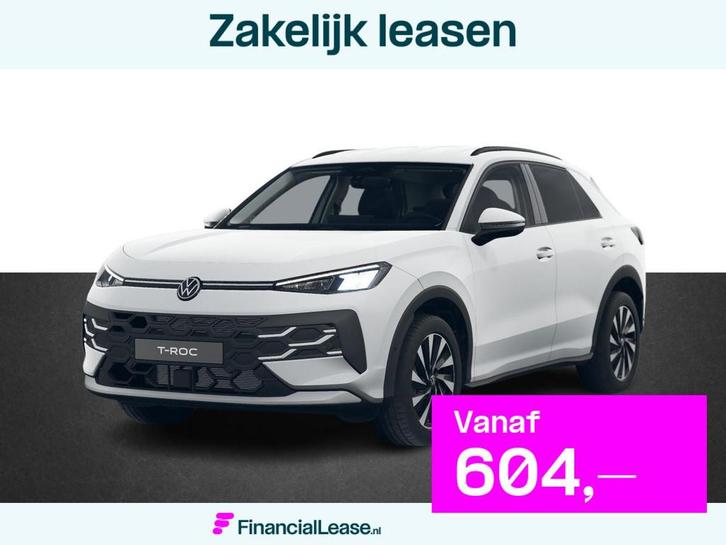 Volkswagen T-Roc Life First Edition 1.5 eTSI 85 kW / 116 PK, Auto's, Volkswagen, Bedrijf, Lease, Financial lease, T-Roc, ABS, Achteruitrijcamera