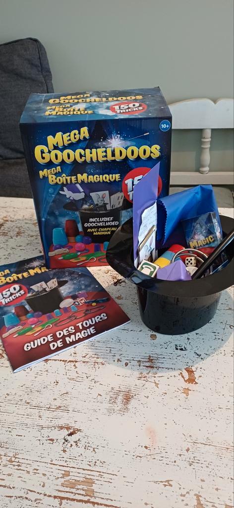 Mega Goocheldoos - 150 Tricks!, Kinderen en Baby's, Speelgoed | Overig, Zo goed als nieuw, Jongen of Meisje, Ophalen of Verzenden