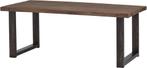 Stoere eettafel Pure van oud railway hout 240x100cm, Ophalen, Stoer, 100 tot 150 cm, Vijf personen of meer