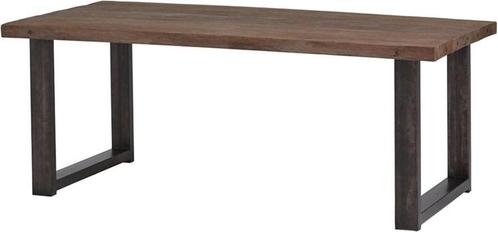 Stoere eettafel Pure van oud railway hout 240x100cm, Huis en Inrichting, Tafels | Eettafels, Nieuw, 100 tot 150 cm, 200 cm of meer