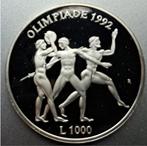 San Marino, 1000 Lire 1992 - zilver Proof, Ophalen of Verzenden, Overige landen, Losse munt, Zilver