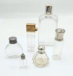 6 Parfum Flesjes
Waaronder met zilveren dop, Verzenden, ., Zo goed als nieuw, .