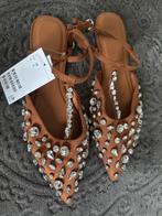 H&M Sandalen met strass, maat 38, Ophalen of Verzenden, Zo goed als nieuw, Bruin, Sandalen of Muiltjes