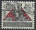 Tsjechoslowakije 1965 - Yvert 1422 - Jan Hus (ST), Postzegels en Munten, Postzegels | Europa | Overig, Ophalen, Overige landen