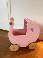 Poppenwagen - hout, Kinderen en Baby's, Speelgoed | Houten speelgoed, Ophalen, Gebruikt, Duw- of Trekspeelgoed