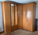 Linnenkast met spiegel en verlichting, Huis en Inrichting, Kasten | Kledingkasten, Ophalen, Gebruikt