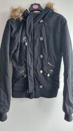 Winterjas mt S merk Madonna, Ophalen of Verzenden, Zo goed als nieuw, Zwart