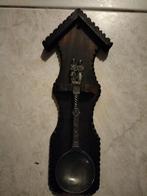 Vintage Tinnen Lepel met Houten Rekje, Antiek en Kunst, Ophalen of Verzenden